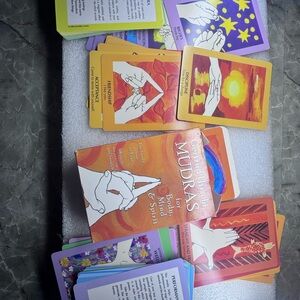 Colorful Mudras Card Deck